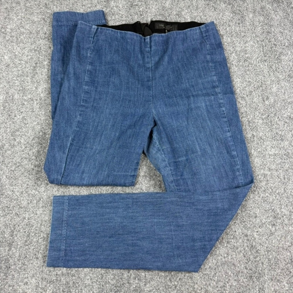 Rag & Bone Simone Denim Leggings Women 10 Blue High Rise Stretch Back Zip USA